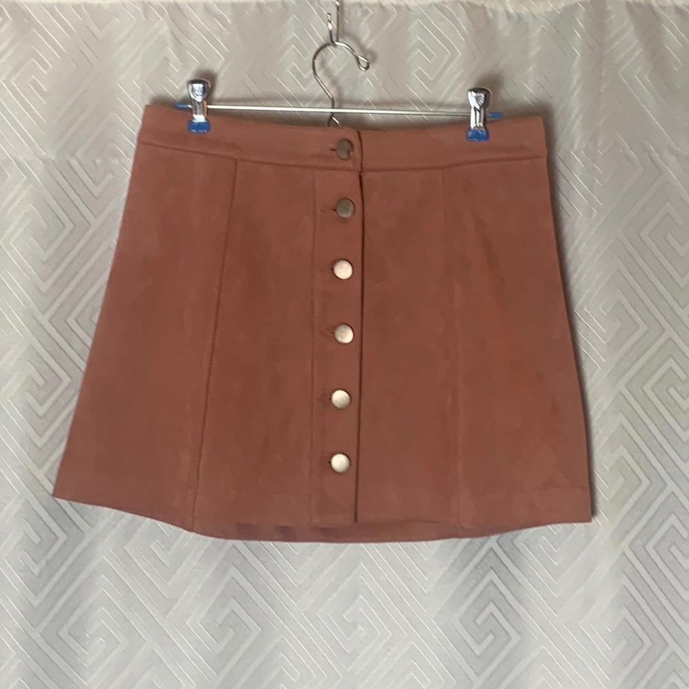 Forever 21 Faux Suede Skirt Women’s Size 6